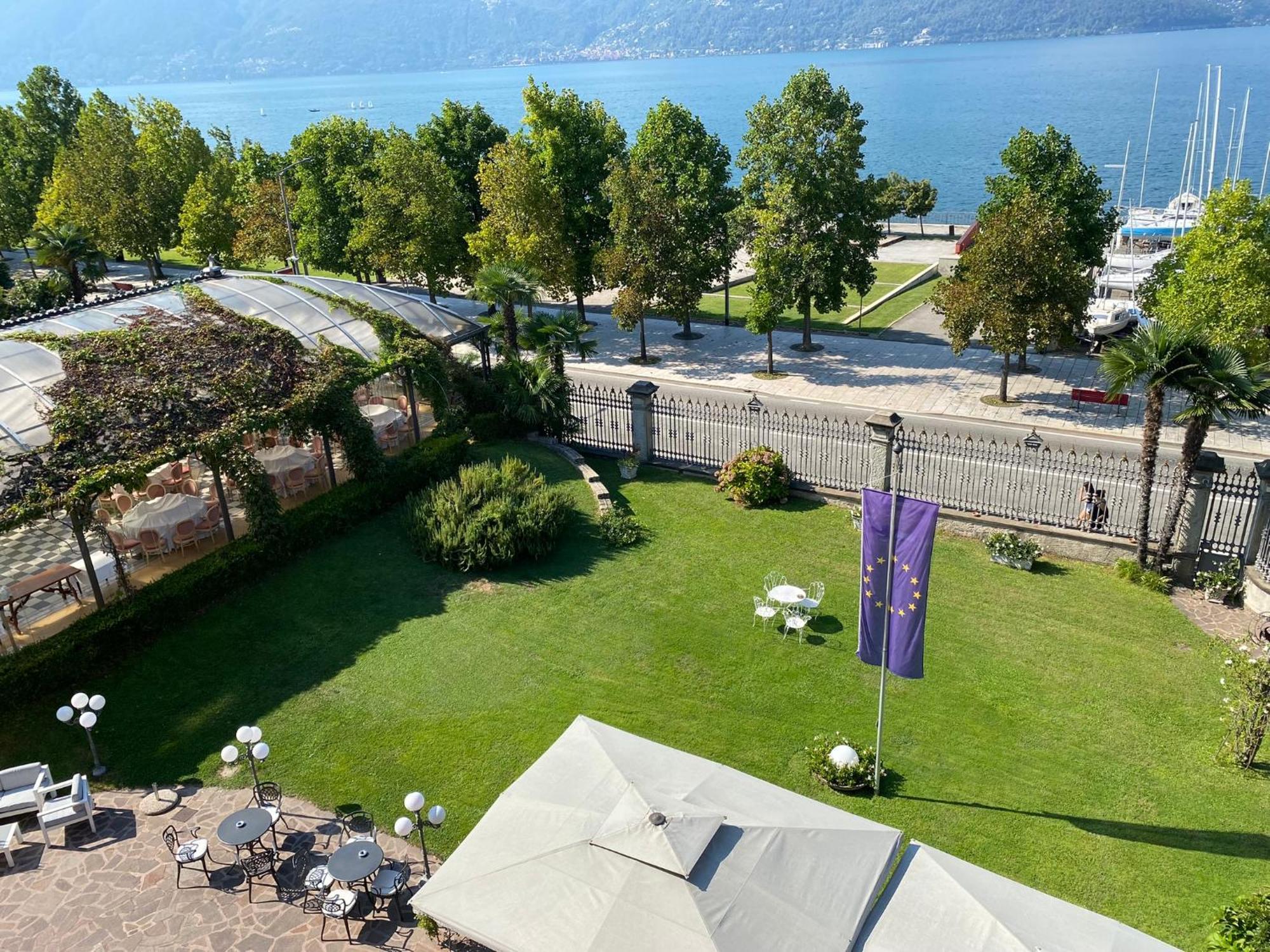 Camin Hotel Luino Exterior foto